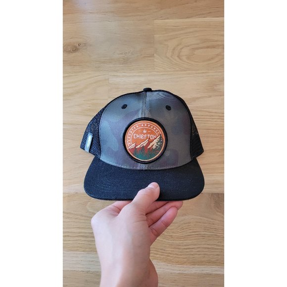 Chefton Other - Chefton Baseball Hat Trucker Mesh Back Adjustable One Size Mountains HEMP